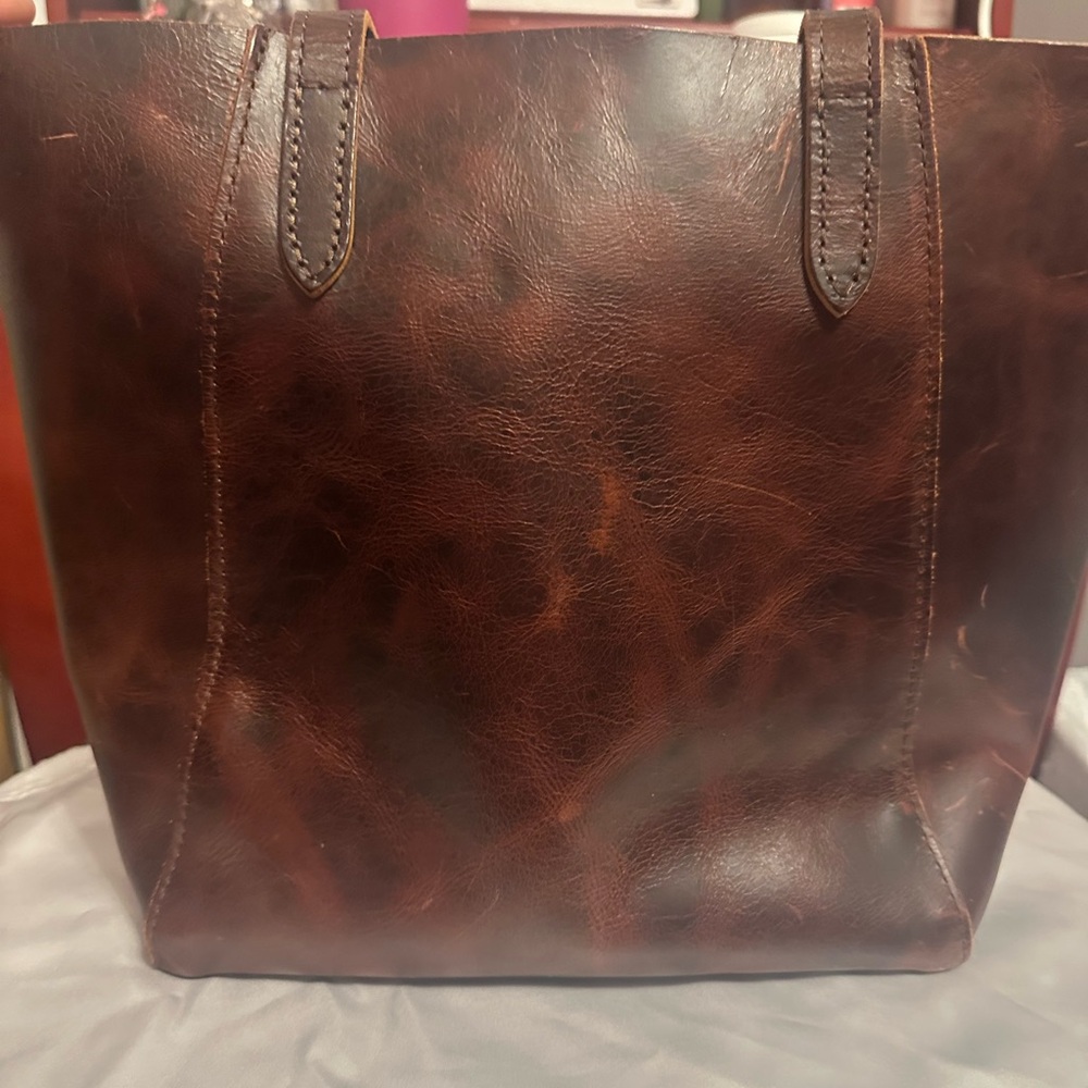 Portland Leather Goods Tote in Lava